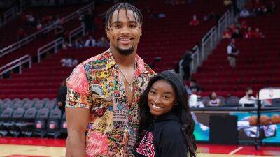 Simone Biles ties knot with Texans' Jonathan Owens: 'My person, forever'