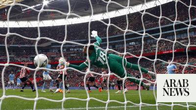 Riyad Mahrez hat trick powers Man City past Sheff United into FA Cup final