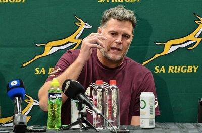 Jacques Nienaber - New Bok coach: SA Rugby to heed advice from Rassie, overseas coach not an option - report - news24.com - France - Ireland