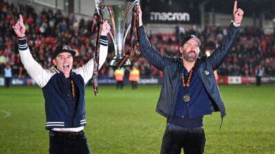 Ryan Reynolds - Rob Macelhenney - Phil Parkinson - Ryan Reynolds 'speechless' as Wrexham clinch title and promotion to English Football League - rte.ie - Britain