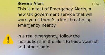 Why an Emergency Alert went off on phones today