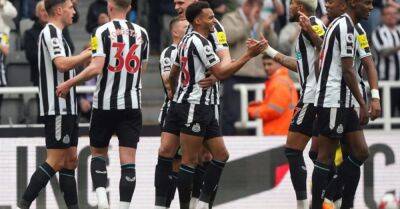 Rampant Newcastle hit Tottenham for six in race for Champions League