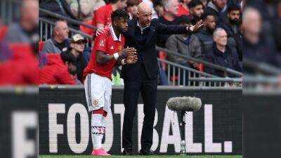 Erik X (X) - Man Utd Will Fight To Derail Man City's Treble Bid: Erik Ten Hag - sports.ndtv.com - Manchester - Netherlands - Spain -  Man