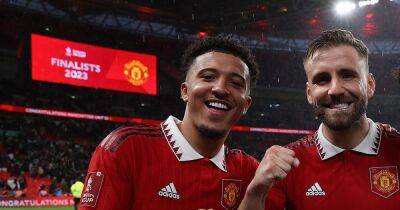 Harry Maguire - Luke Shaw - Many United - Ramon Sanchez Pizjuan - 'When we get in, the manager speaks' - Luke Shaw explains what Erik ten Hag told Manchester United players after FA Cup semi-final win - manchestereveningnews.co.uk - Manchester