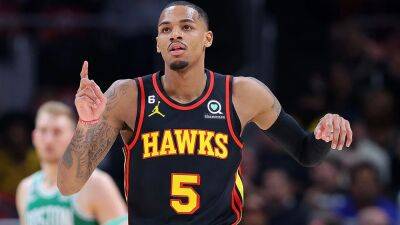 Hawks' Dejounte Murray appears to bump official after loss to Celtics