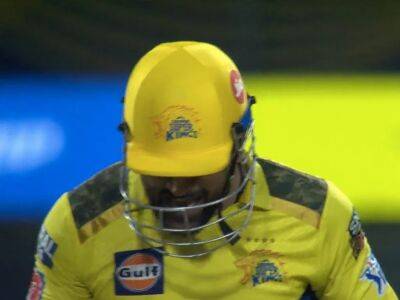 Watch: MS Dhoni Gives Rare Aggressive Reaction As CSK Youngster Bowls Out KKR Star Jason Roy