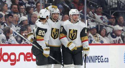 Mark Scheifele - Connor Hellebuyck - Golden Knights' Brett Howden notches two goals in Game 4 victory over Jets - foxnews.com - Canada -  Las Vegas - county Centre