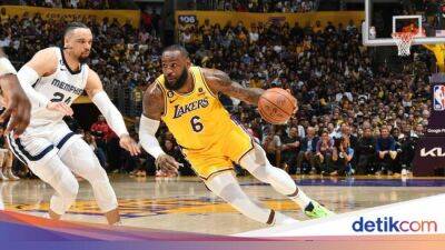 Playoff NBA: Lakers Menang Dramatis Atas Grizzlies di Gim Keempat