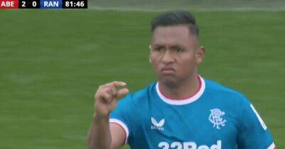 Alfredo Morelos - Liam Scales - Barry Robson - Aberdeen star riffs on Alfredo Morelos woe as Rangers star clamped in loaded social media gloat - dailyrecord.co.uk - county Miller - state Indiana - county Granite