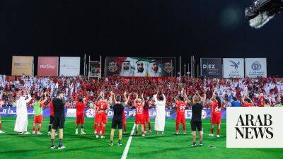 Lebron James - Shabab Al-Ahli - UAE Pro League: Shabab Al-Ahli on brink of 1st title triumph since 2017 merger - arabnews.com - China - Abu Dhabi - Uae - Dubai - Los Angeles -  Newcastle
