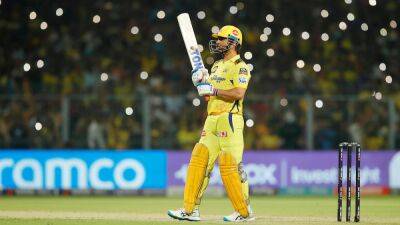 MS Dhoni Fans' "We Want To See Mahi" Message For Ravindra Jadeja During KKR vs CSK Match Is Viral