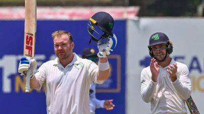 Stirling, Campher hit centuries as Ireland post record tally
