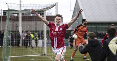 The best feeling in football and Ewan Loudon's delight after sparking joyous title-winning scenes for Brechin City