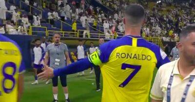 Cristiano Ronaldo in fuming Al Nassr bench spat during latest post Man United reality check