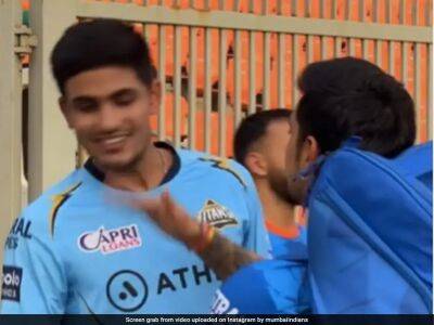 Watch: Ishan Kishan Cheekily Slaps Shubman Gill Ahead of IPL 2023 Match, GT Star Then Does This