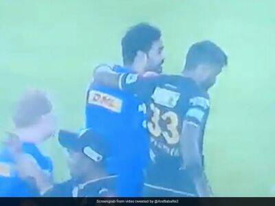 Rohit Sharma - David Miller - Hardik Pandya Strolls With Aakash Ambani After GT vs MI IPL 2023 Match. Watch - sports.ndtv.com - India - Afghanistan -  Ahmedabad -  Chennai