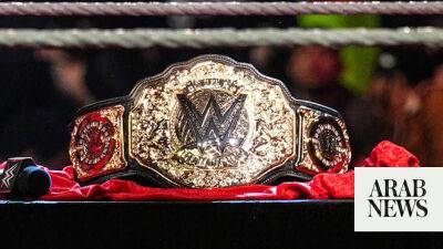 New WWE World Heavyweight Championship belt on the line in Jeddah
