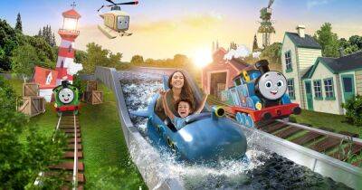 Drayton Manor's new splash ride for kids opening at Thomas Land theme park this weekend
