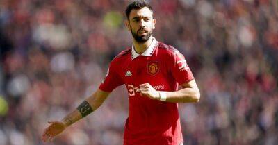 Bruno Fernandes could yet be in contention for Man Utd’s clash with Tottenham
