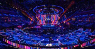 The King and Queen Consort unveil 'spectacular' Eurovision Song Contest 2023 stage for first time