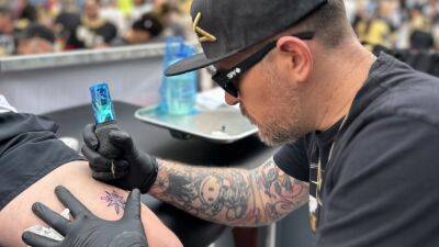 Vegas Golden Knights partner with local tattoo shop to give fans free ink