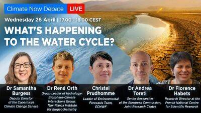 Climate Now Live: What's happening to the water cycle? - euronews.com - Eu - Malta