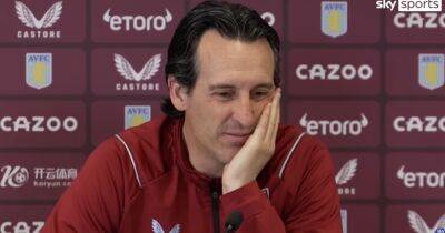 Aston Villa manager Unai Emery sends warning to Manchester United ahead of Old Trafford clash