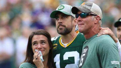Brett Favre - Aaron Rodgers - Mike Stobe - NFL legend Brett Favre says Aaron Rodgers ‘will do great’ with the Jets - foxnews.com - New York -  New York - county Hall - state Minnesota - state Wisconsin - county Green - county Bay