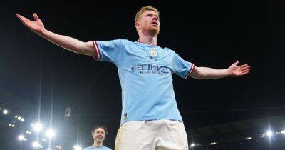Man City player ratings vs Arsenal with Kevin De Bruyne and John Stones brilliant