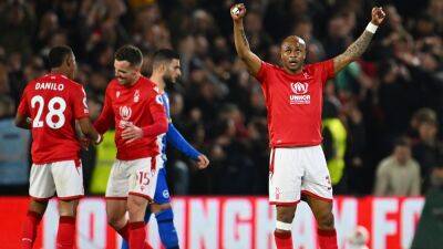 Nottingham Forest beat Brighton to edge out of relegation zone