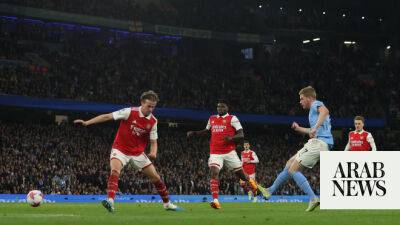 Man City rout Arsenal to seize title momentum, Chelsea crash again