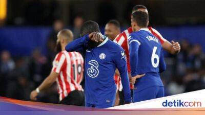 Frank Lampard - Thiago Silva - Liga Inggris - London Biru - Chelsea Vs Brentford: Kalah di Kandang, Disoraki Fans - sport.detik.com