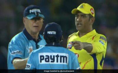 Viral Video: When MS Dhoni Last Played At Sawai Mansingh Stadium, Fans Witnessed His Angry Avatar