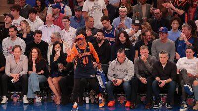 Knicks fans celebrate in New York City after team wins first playoff series in 10 years