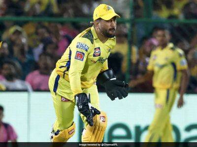 Jos Buttler - Rajasthan Royals - Watch: 'Lightning Fast' MS Dhoni Affects Classy Run Out Of RR Star In IPL 2023 Game - sports.ndtv.com - India -  Chennai -  Jaipur