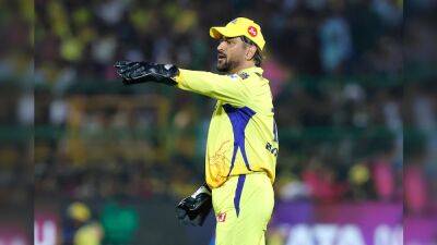 "The Reason Was...": MS Dhoni's Honest Admission After CSK's Defeat To RR