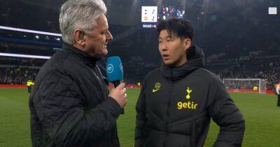 Son Heung-min explains why Tottenham were 'not happy' with Manchester United after 2-2 draw