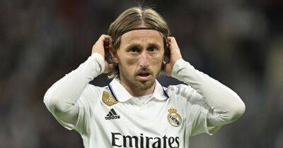 Real Madrid given Luka Modric injury blow ahead of Champions League clash vs Man City