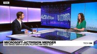 No more Mr Nice Guy: Microsoft CEO rages after Activision merger blocked in UK - france24.com - Britain - France