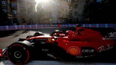 Charles Leclerc takes Azerbaijan GP pole for Ferrari
