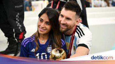 Lionel Messi - 'Ritual' Antonela Roccuzzo untuk Lionel Messi - sport.detik.com
