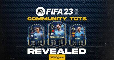 FIFA 23 Community TOTS squad revealed with David De Gea and Manchester City duo