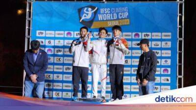Indonesia Raih Emas dan Perunggu Piala Dunia Panjat Tebing di Korea