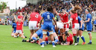Ioan Cunningham - Italy 10-36 Wales Women: Welsh team reach new heights after five-try victory - walesonline.co.uk - Italy