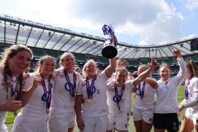 England survive France rally to win Women’s Six Nations Grand Slam