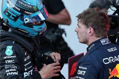 WATCH | Heated exchange between Verstappen, Russell in Baku: 'He's very good at creating excuses'