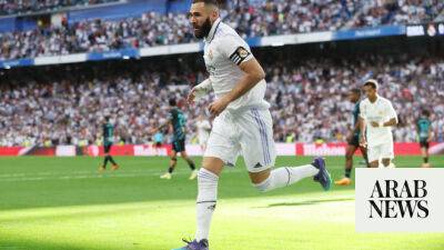 Benzema nets hat trick in Madrid win, Vinícius takes knock
