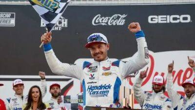 Kyle Larson wins NASCAR Cup Series race at Richmond Raceway