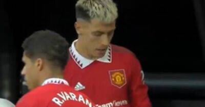 Lisandro Martinez furious after being substituted in Man United moments missed vs Newcastle