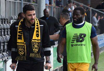 Maidstone United manager George Elokobi not ruling out farewell appearance for departing winger Joan Luque and says door is open to train with the club next season
